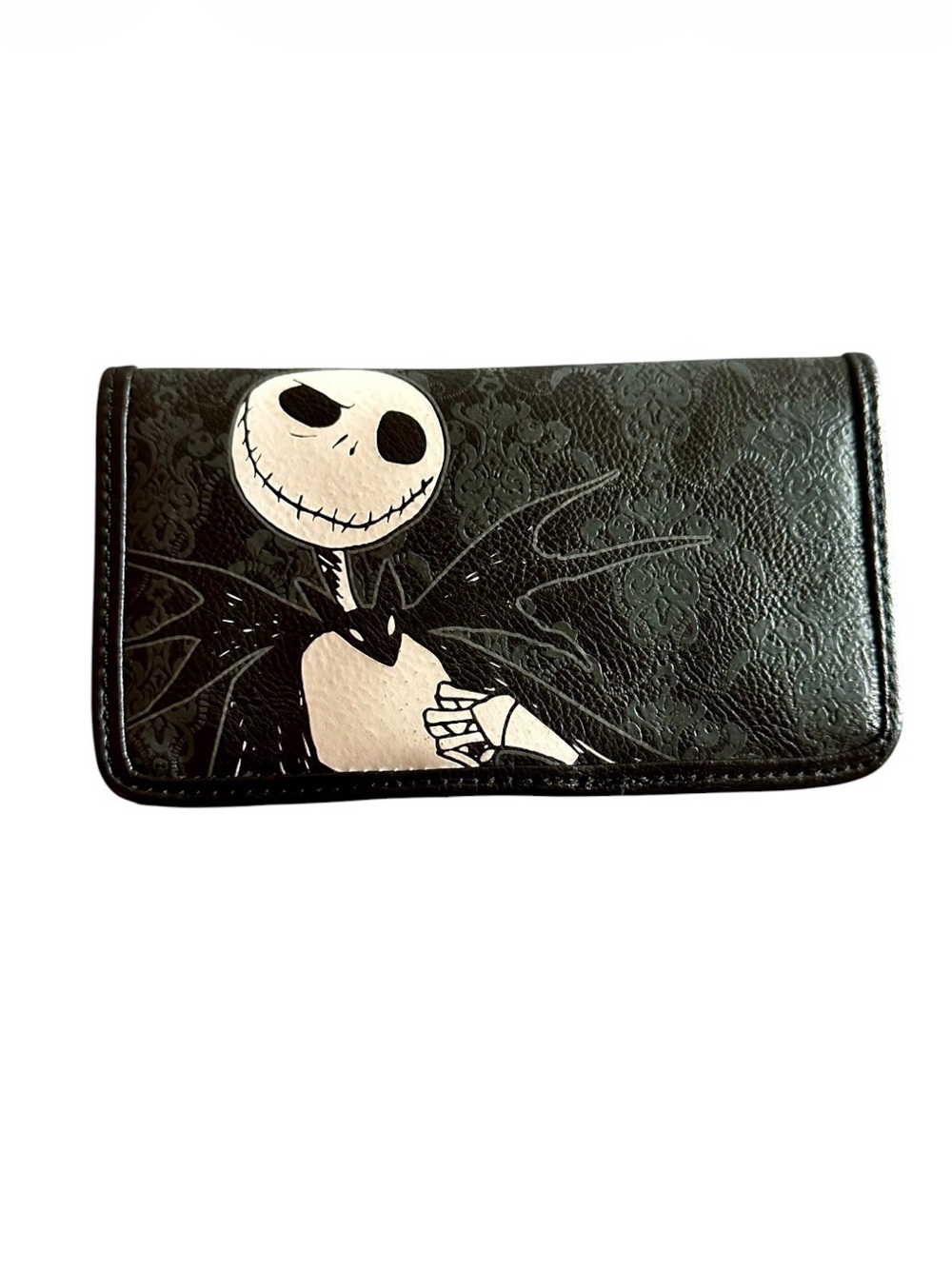 The Nightmare Before Christmas Jack Pinstripe Snap Wallet